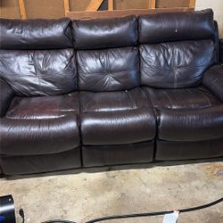 Leather Couch
