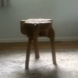 Stool Made From Wood 