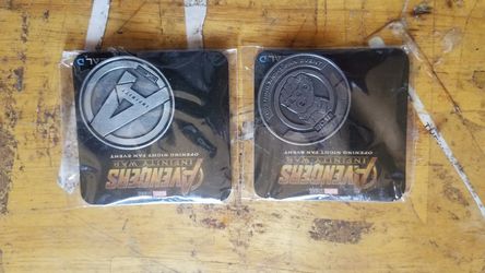 Avengers infinity war coin