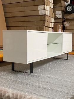 New TV stand in the box
