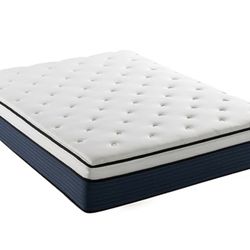NEW in Box ZINUS 10-Inch Hybrid Mattress Comfort Support - Medium Plush (Coil+Memory Foam) 