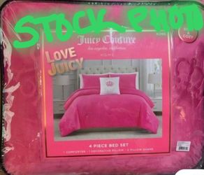Juicy Couture King 4-Piece Bed Set