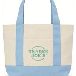 Trader Joe’s Mini Baby Blue Tote Bag