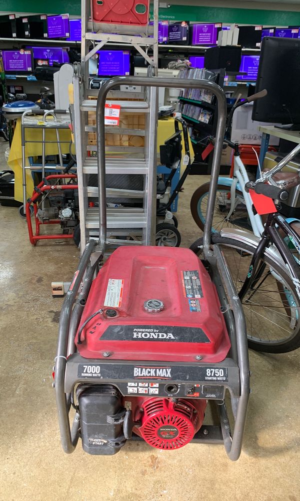 Honda Black Max Generator 8750 for Sale in Clearwater, FL OfferUp