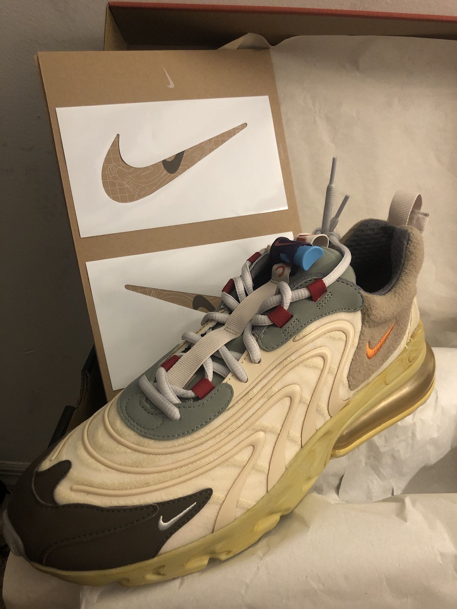Nike Travis Scott Air Max 270 React W/Stencil