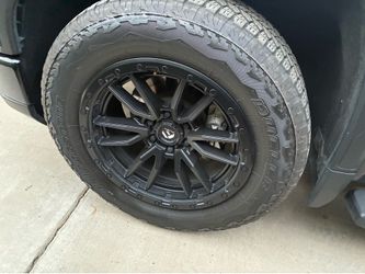 Fuel 20 inch rims new tires trade for Denali rims and tires