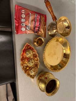 Brass prayer items