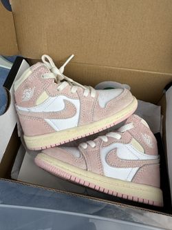 Washed Pink Air Jordan Retro 1s TD