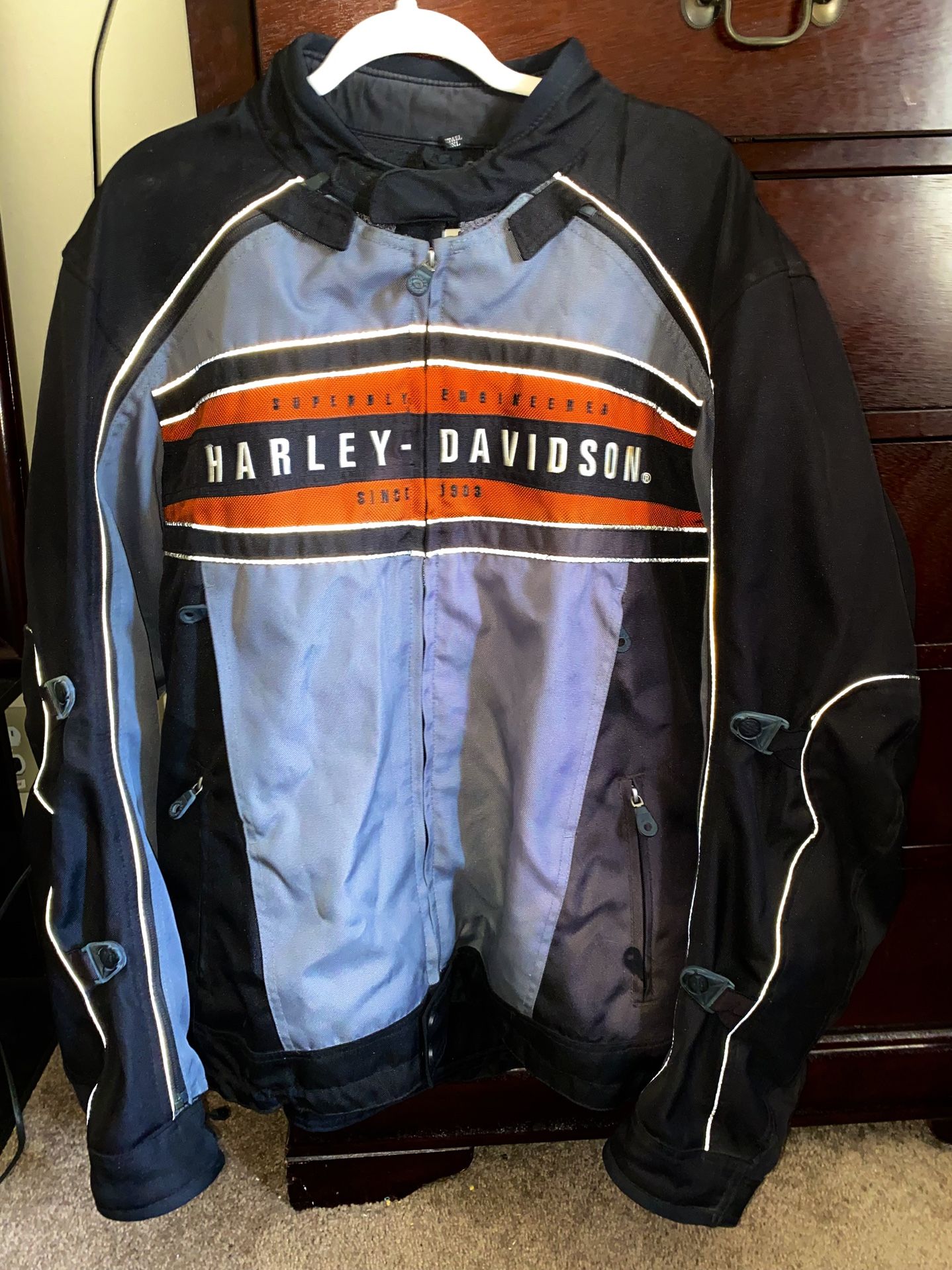 Harley Davidson 2 In 1 Motorcycle Jacket
