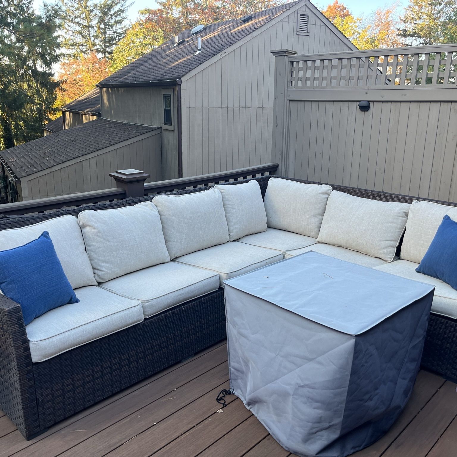 Outdoor L- Shape Couches 