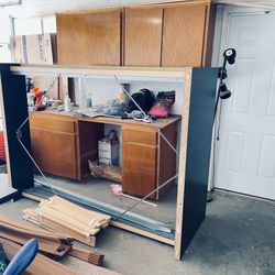 IKEA queen bed frame with slats