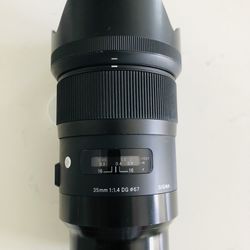 Sigma 35mm 1.4 Art Lens (Sony EF Mount)