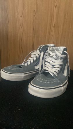 Vans high top stormy weather blue
