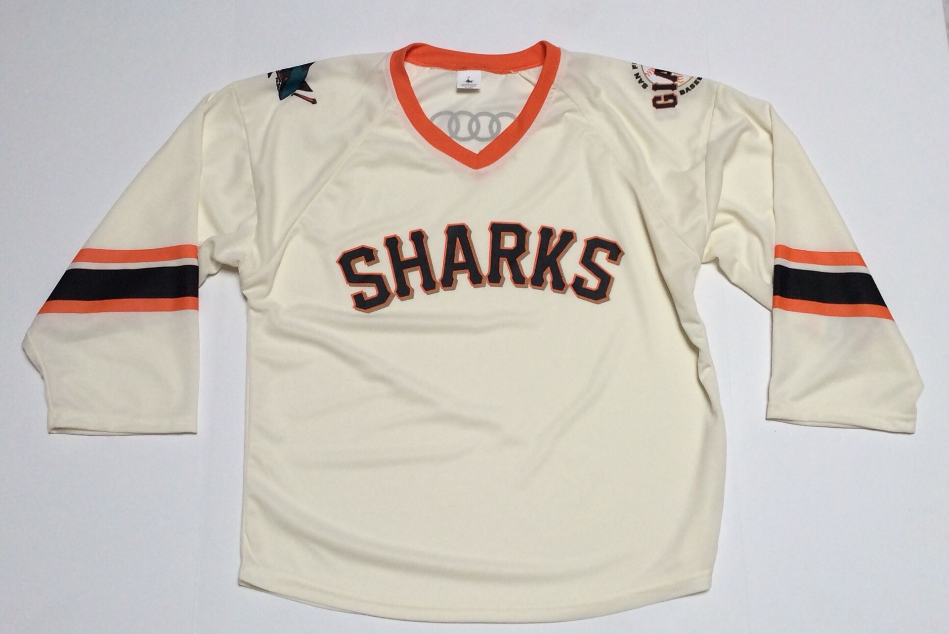 San Jose Sharks San Francisco Giants Mashup SGA Hockey Jersey Men’s Medium New