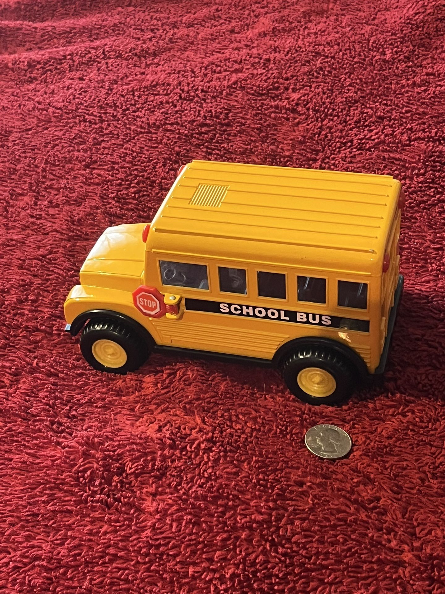 Small Toy School Bus