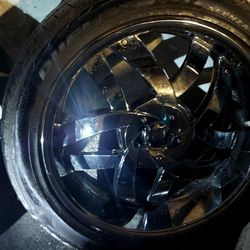 22" rims & tires