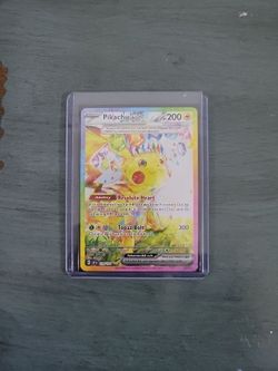 2024 Pikachu EX 238/191 Surging Sparks Special Illustration Rare Full Art Holo