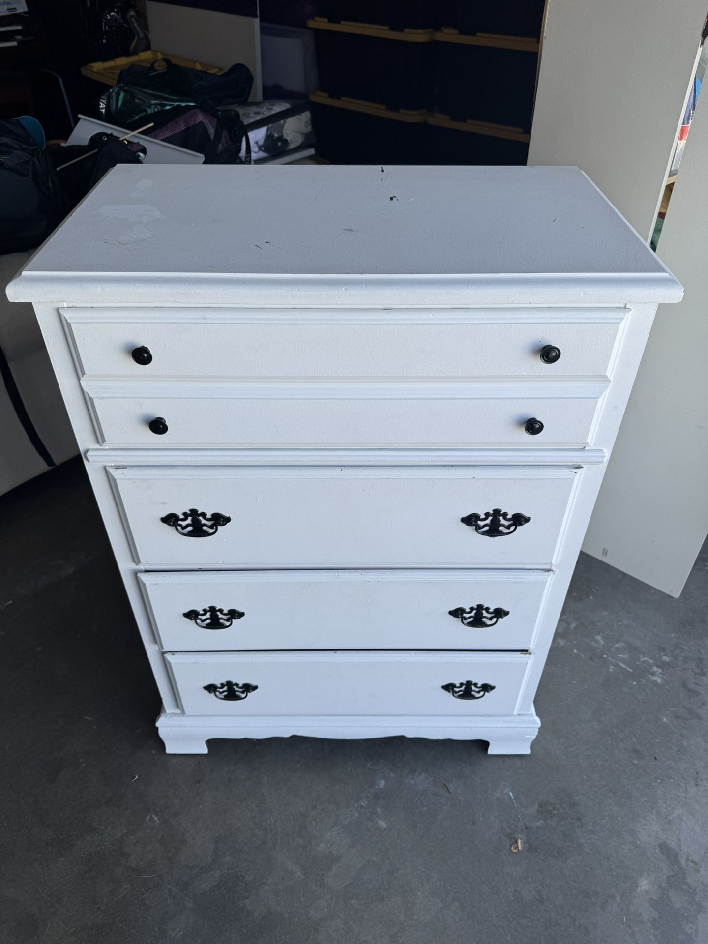White Dresser