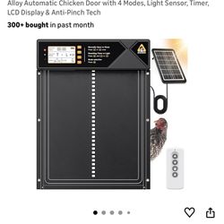 Smart Metal Chicken / Animal Door 