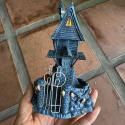 Disney The Nightmare Before Christmas Hawthorne Village Jack's House Light Up