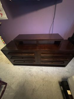 Solid Wood Dresser 