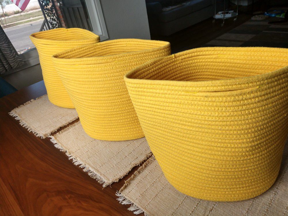 Cloth Braided Baskets