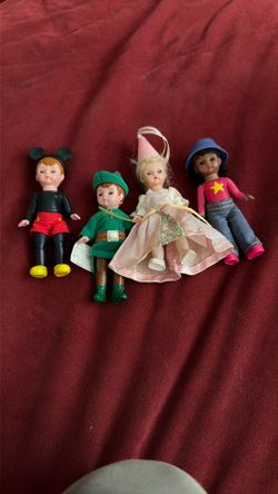 Collection Of Mini Alexander Dolls