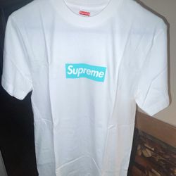 2021 Supreme x Tiffany & Co. Box Logo Tee 'White'