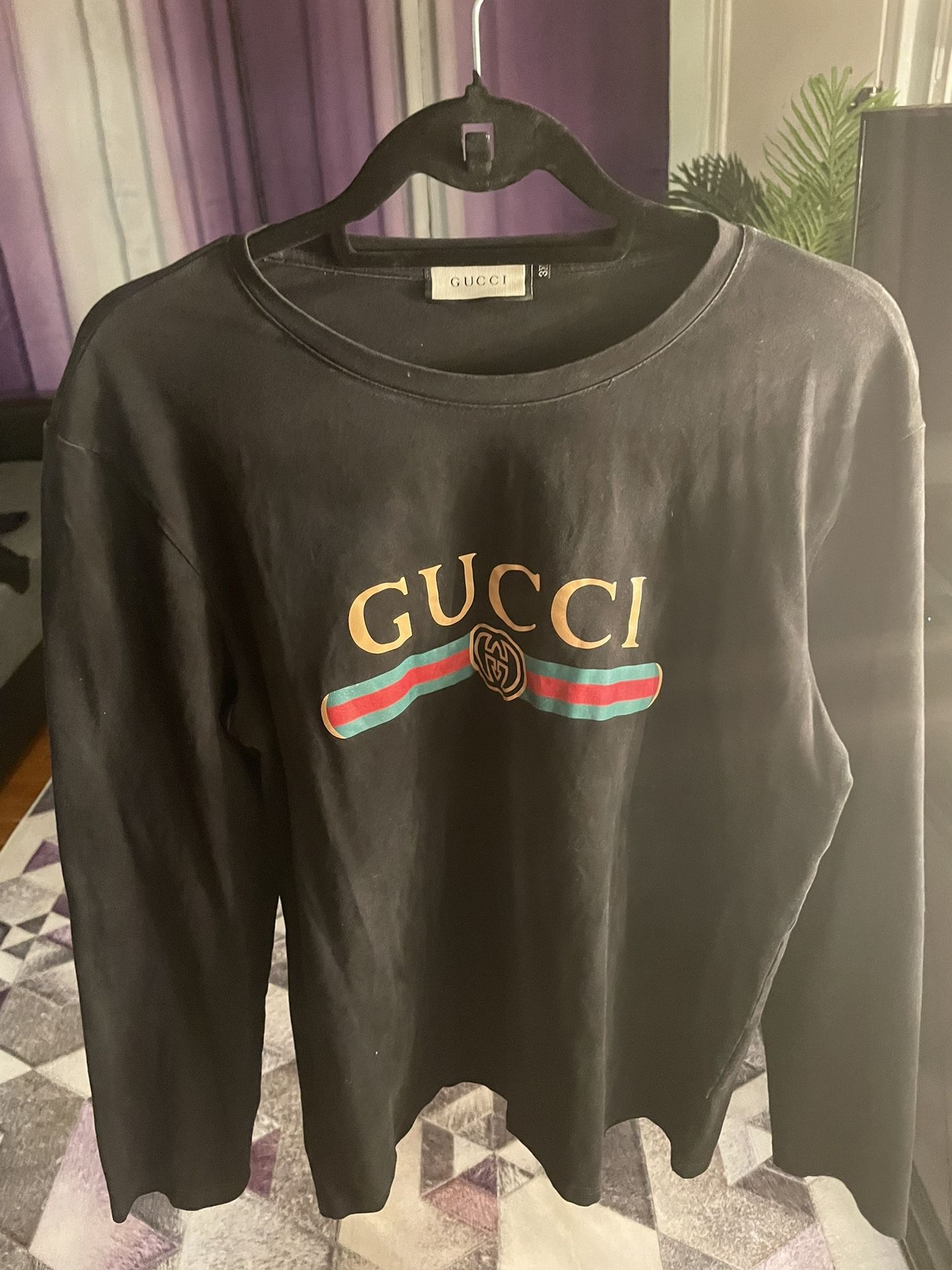 Long Sleeve Gucci Shirt 