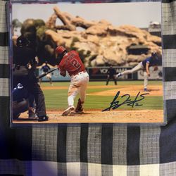 LUIS RENGIFO AUTOGRAPH PICTURE