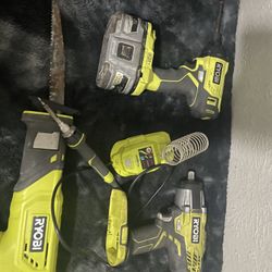 RYOBL Tools  And Porter Cable And WARRIOR