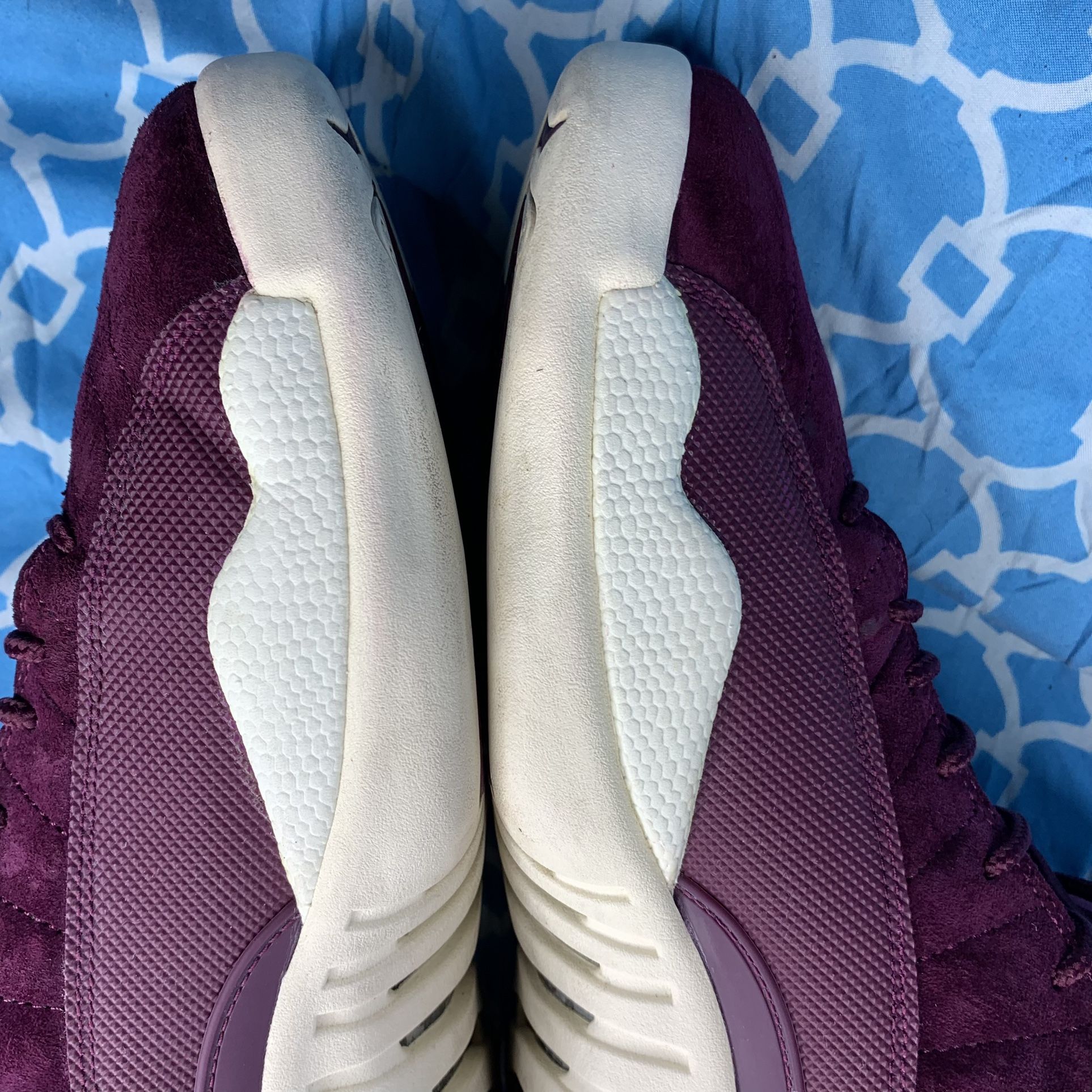 Jordan 12 purple suede best sale