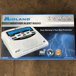 Midland  brand weather alert radio system