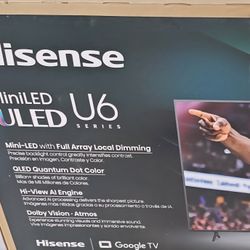 TV HISENSE MINI-LED 65".