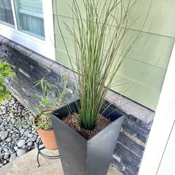 Artificial Plant And Pot