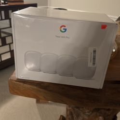 Nest WiFi Pro (4 units)