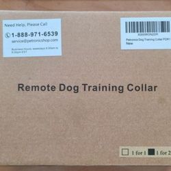 Petronics Remote Dog Training Collar