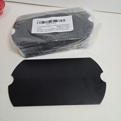27 Black Pillow Gift Boxes. Gift Boxes for Candy, Jewelry, Wedding Keepsakes.
