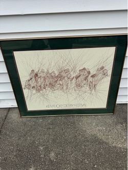 Rare 1983 Kentucky Derby Festival 27x39