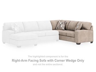 Newellen Hemp RAF Sofa w/Corner Wedge   4840449