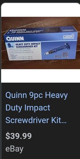 Quinn Heavy Duty Impact Screwdriver Kit