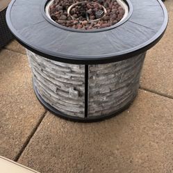 Propane Outdoor Fire Pit Table 