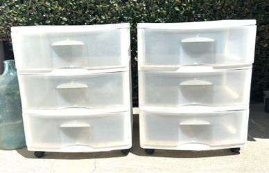 Storage Drawers on Wheels - 2 for $25