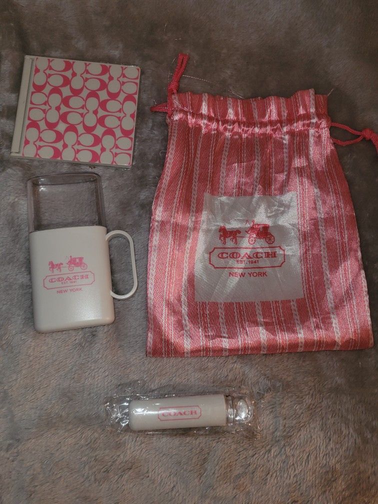 Rare Coach Travel Set