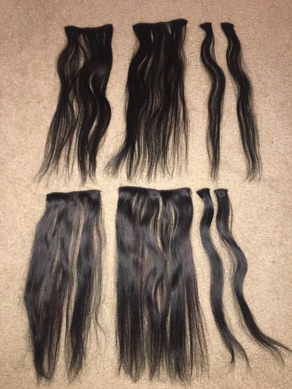18 in Human Hair Clip in Extensions