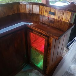   CUSTOM  BAR  HANDMADE   NEW 