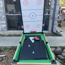 Kids Pool 7 In 1 Table. Multiple Games. Good Condition.  Pick Up $80