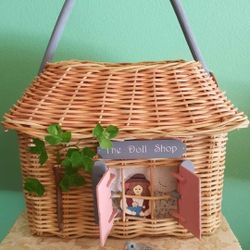 Wicker Rattan Basket 