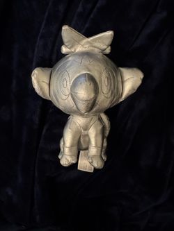 Pokemon 25th Anniversary Plush Silver Grookey Stuffed Animal Jazwares