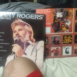 Vintage Kenny Rogers Greatest Hits Album 
